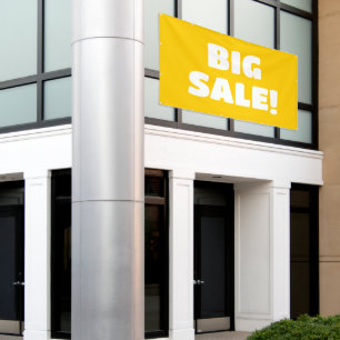 Big Sale! Yellow Banner