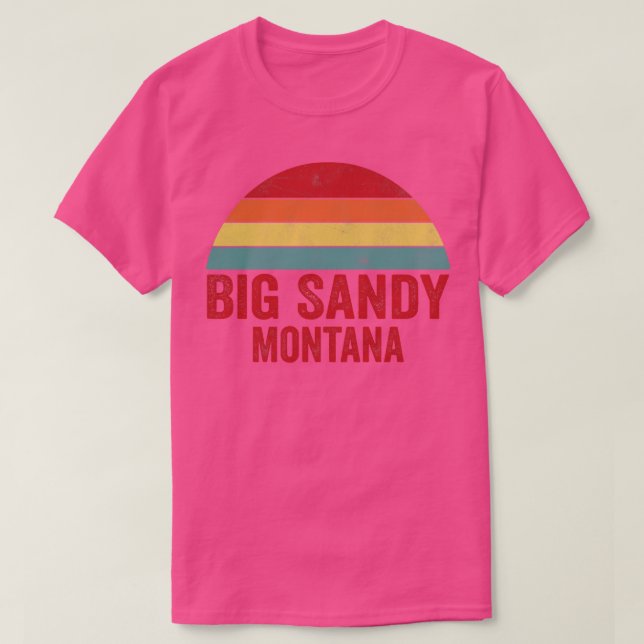 Big Sandy Montana T-Shirt (Design Front)