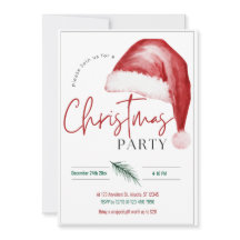 Big Santa Hat Christmas Party