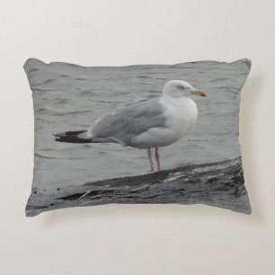 Big seagull decorative cushion
