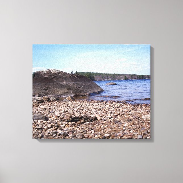 Big Sebago Lake 3, Maine Canvas Print (Front)