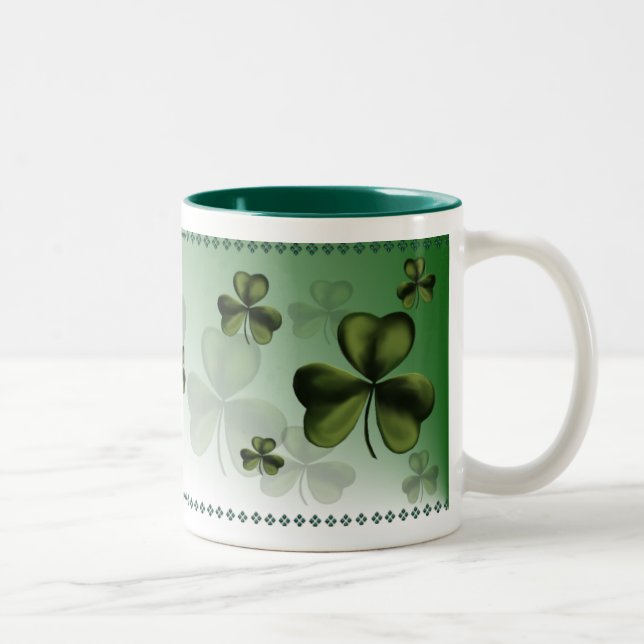 Big Shamrock Mug (Right)