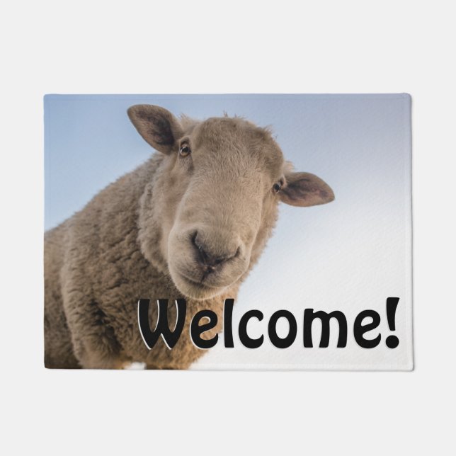 Big Sheep - Welcome! Doormat (Front)
