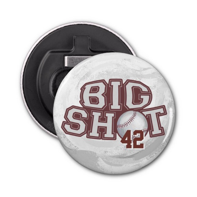 Big Shot Baseball Bottle Opener (Front)
