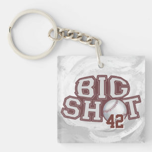 Big Shot Baseball Key Ring
