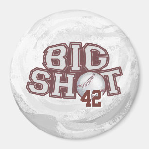 Big Shot Baseball Magnet