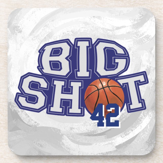 Big Shot Basketball Coaster (Front)