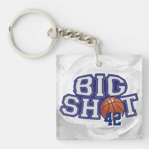 Big Shot Basketball Key Ring