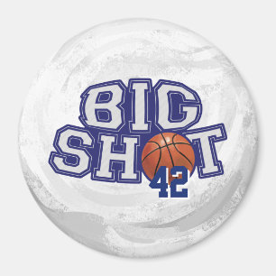 Big Shot Basketball Magnet