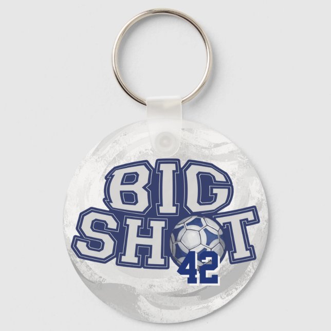 Big Shot Soccerball Key Ring (Front)