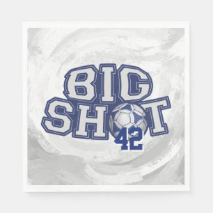 Big Shot Soccerball Napkin