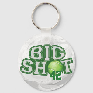 Big Shot Tennis Ball Key Ring