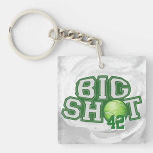 Big Shot Tennis Ball Key Ring