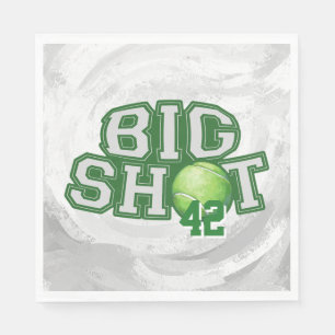 Big Shot Tennis Ball Napkin