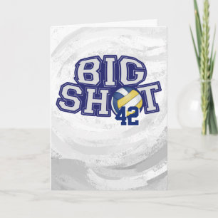 Big Shot Volleyball Card