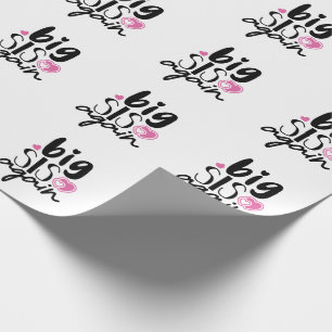Big Sis Again Wrapping Paper