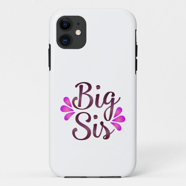 Big Sis Case-Mate iPhone Case (Back)