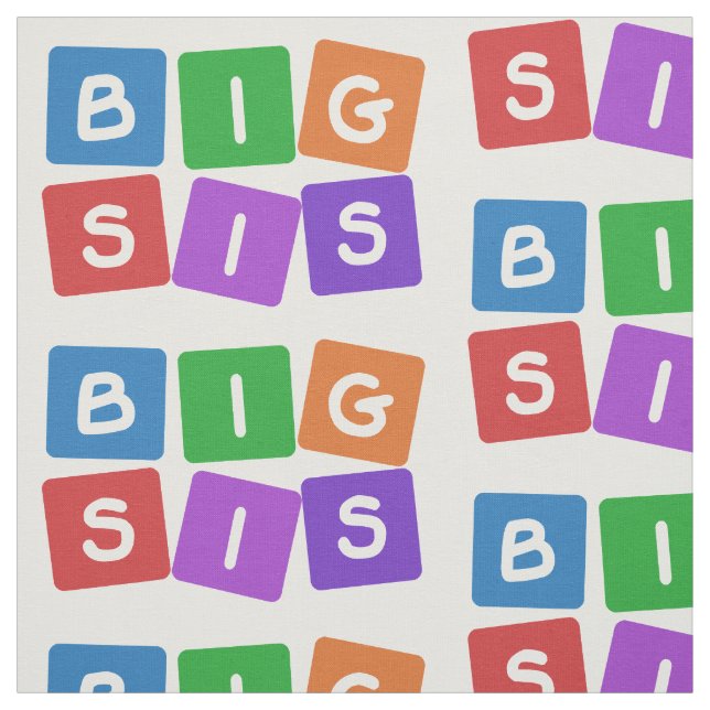 Big Sis custom fabric (Swatch)