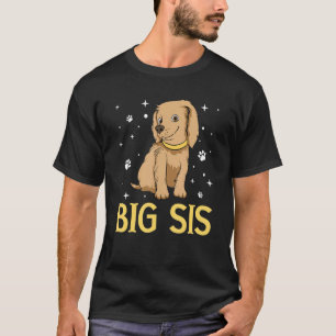 Big Sis For Big Little Brother Sister Siblings Mat T-Shirt