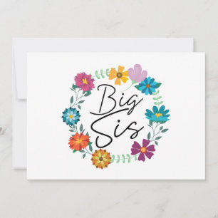BIG SIS INVITATION