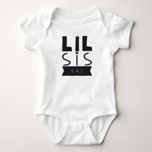 Big Sis & Lil Sis set Baby Bodysuit