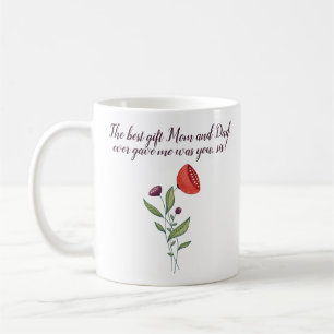 Big Sis Little Sister Sweet Quote Wild Flowers Coffee Mug