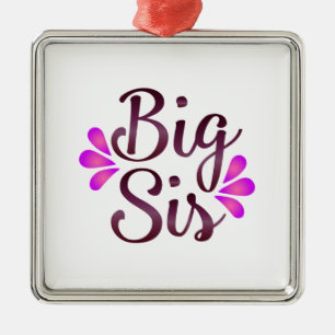Big Sis Metal Tree Decoration