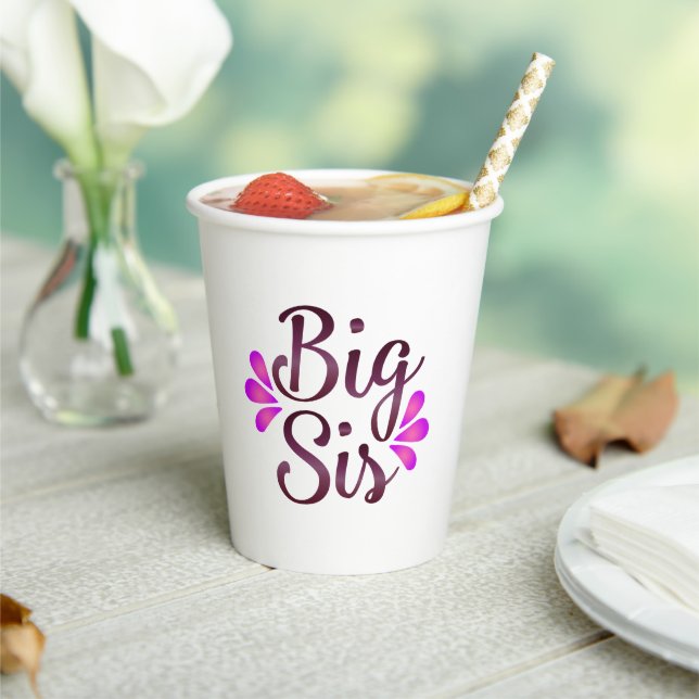 Big Sis Paper Cups (Insitu)