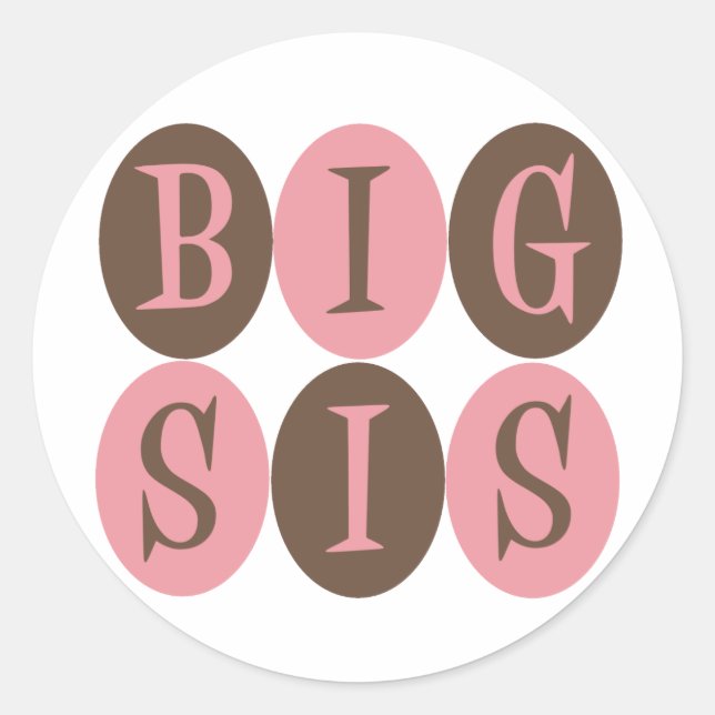 Big Sis stickers (Front)