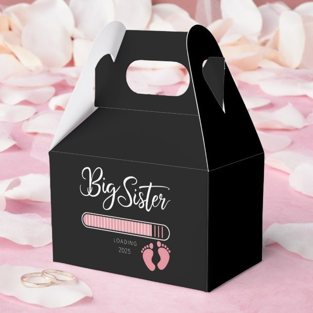 Big Sister 2025 Loading Pregnancy Announcement  Favour Box (Wedding)