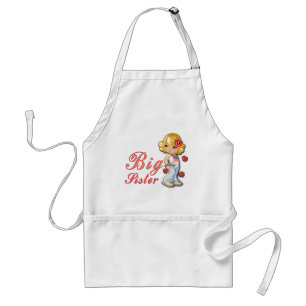 Big Sister and Flowers Standard Apron