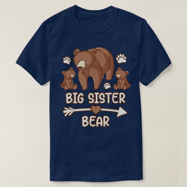 big sister bear 2 cub shirt, big sister bear shirt (Design Front)