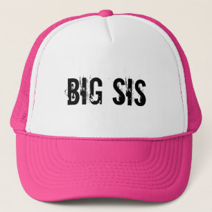 BIG SISTER - BIG SIS TRUCKER HAT PINK