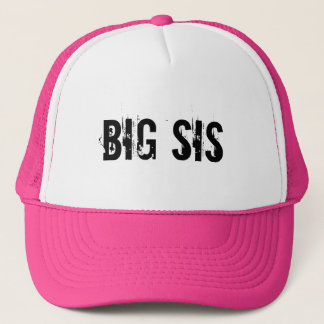 BIG SISTER - BIG SIS TRUCKER HAT PINK