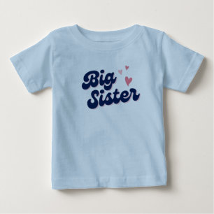 big sister, big sister gift,big sister little sis baby T-Shirt