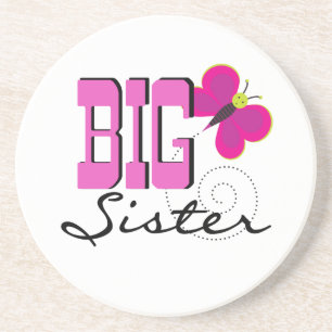 Big Sister - Butterfly Gifts Coaster