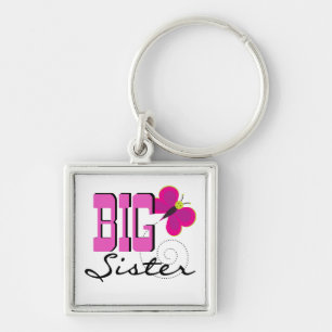 Big Sister - Butterfly Gifts Key Ring