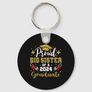 Big Sister Cl Of 2024 Graduate Senior Graduation Key Ring