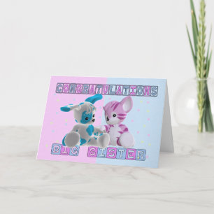 Big Sister Congratulations Card