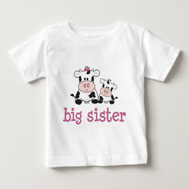 Big Sister Cow T-shirt (Front)
