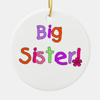 Big Sister Gifts Ceramic Tree Decoration