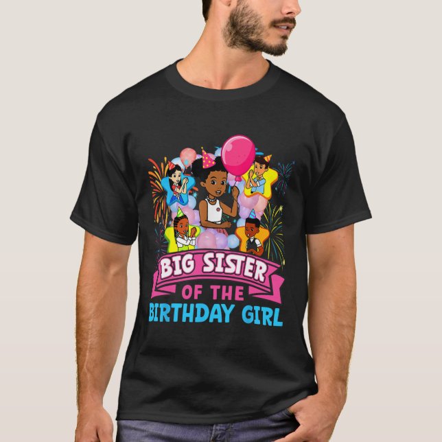 Big Sister Gracie's Corner Birthday Dolls Cute Par T-Shirt (Front)