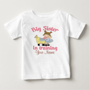 Big Sister In Training Personalised T-shirt