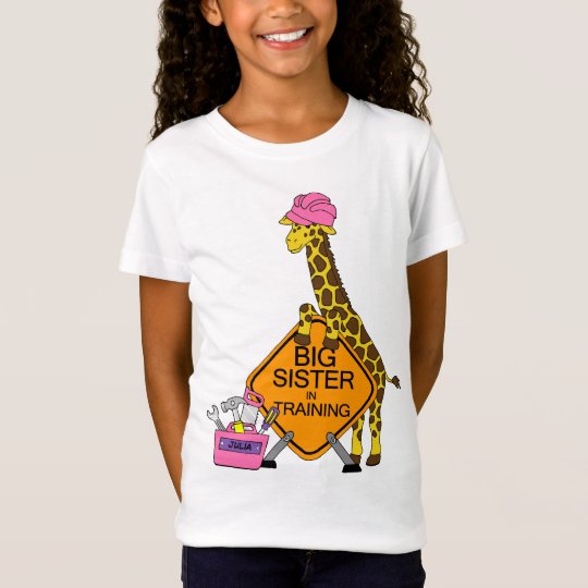 big sister in training t shirt