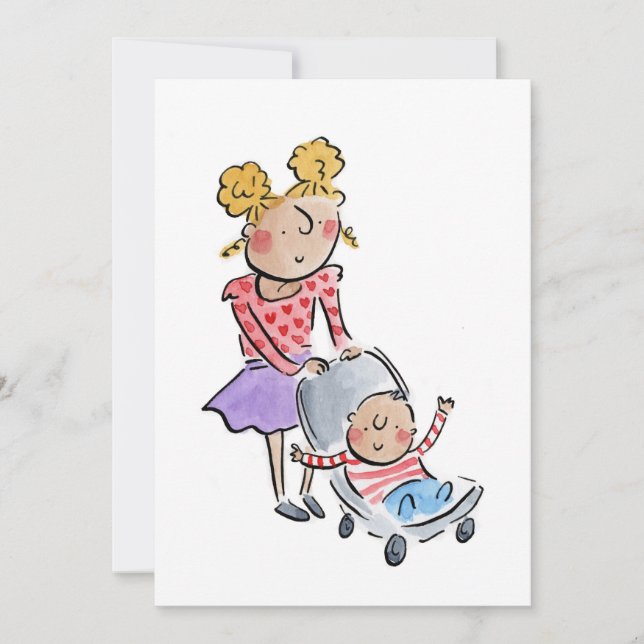 Big Sister Invitation (Front)