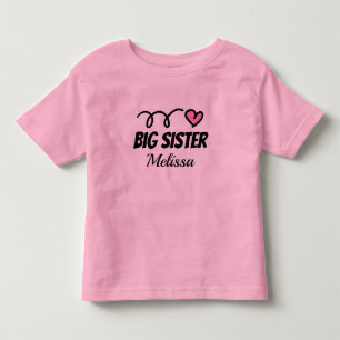 Big Sister kid's Pullover Hoodie for older sibling