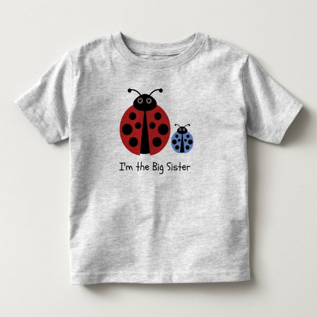 Big Sister Ladybird Shirt (Front)