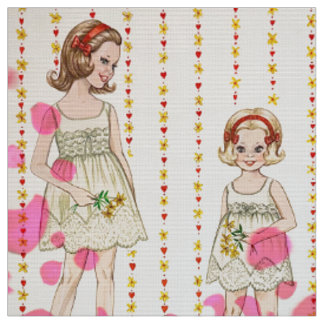 Big Sister Little Sister Fabric