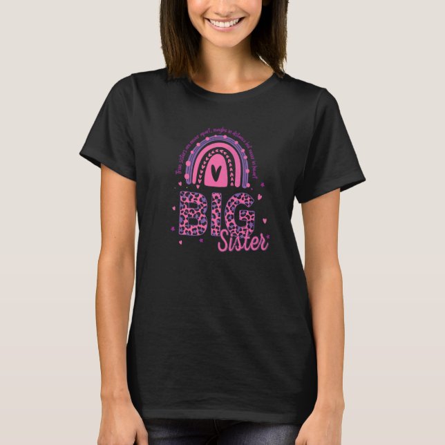 Big Sister Little Sister Matching Outfits Ideas Fo T-Shirt (Front)