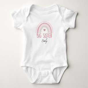 Big Sister Little Sister T-shirt and Vest - Matchi Baby Bodysuit